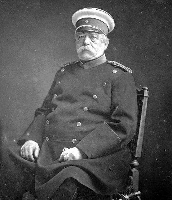 Foto von Staatsmann Bismarck